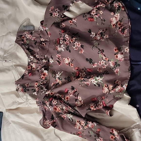 Iris violet floral size small - Picture 2 of 2